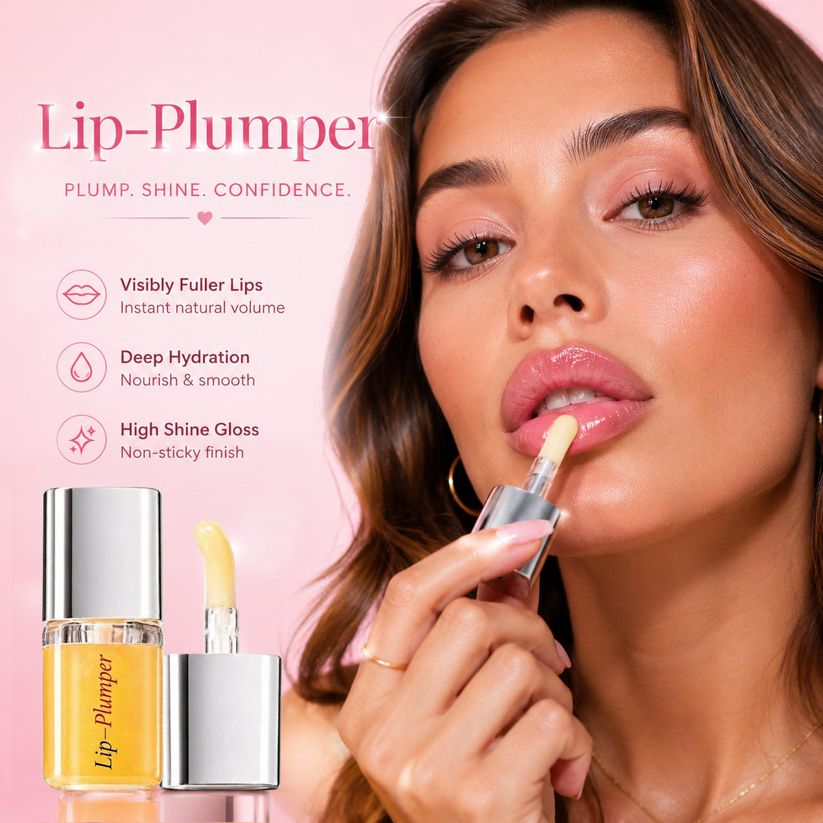 2026 New Fagifolia Spicy Lip Plumper Gloss
