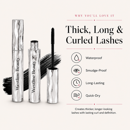 LAST DAY - BUY 1 GET 1 FREE💜Waterproof Curling & Lengthening Mascara